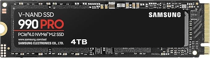 سامسونج SSD 990 برو 4 تيرابايت، منفذ الملحقات الإضافية السريع 4.0 M.2 2280